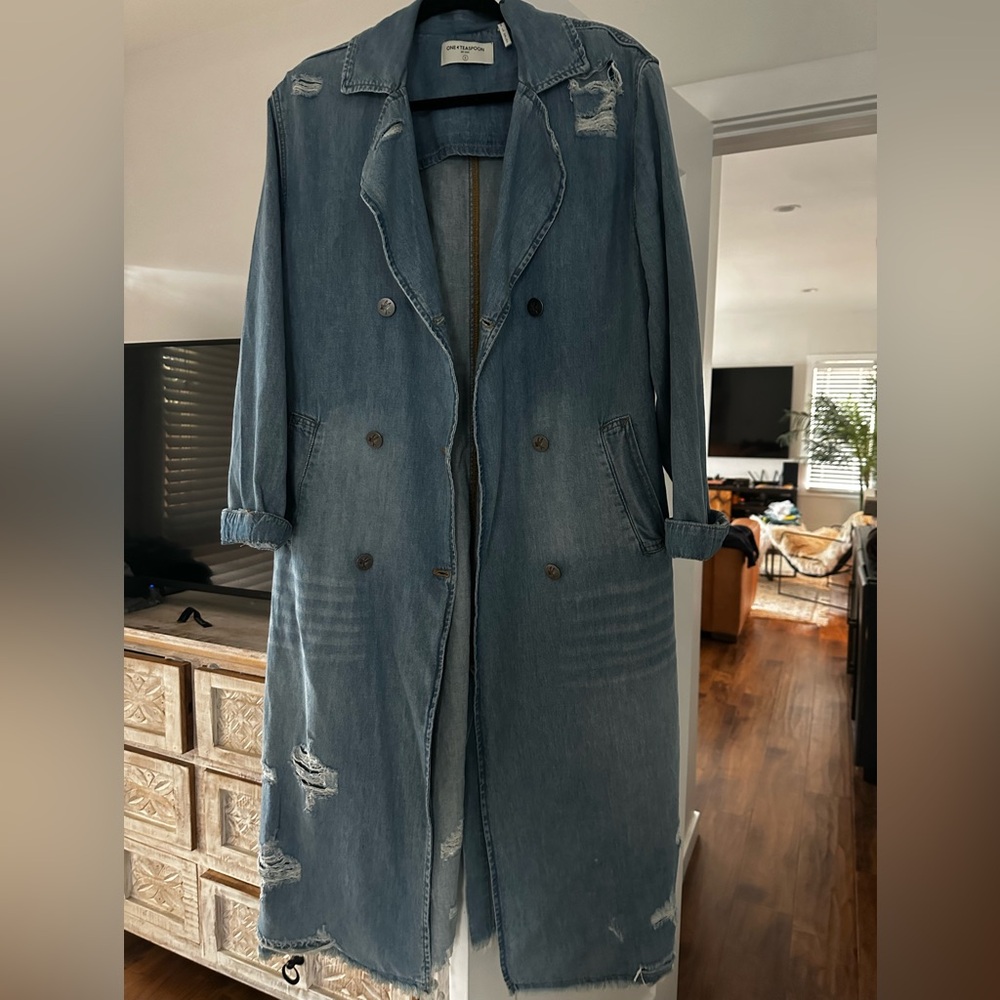 One Teaspoon Light Blue Denim Jacket